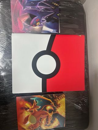 Lote Pokémon SR AR RR + Álbumes + ETB