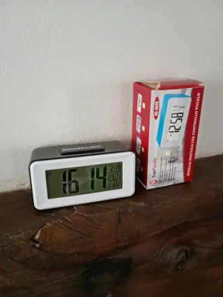 Sveglia Digitale Led Controllo Vocale