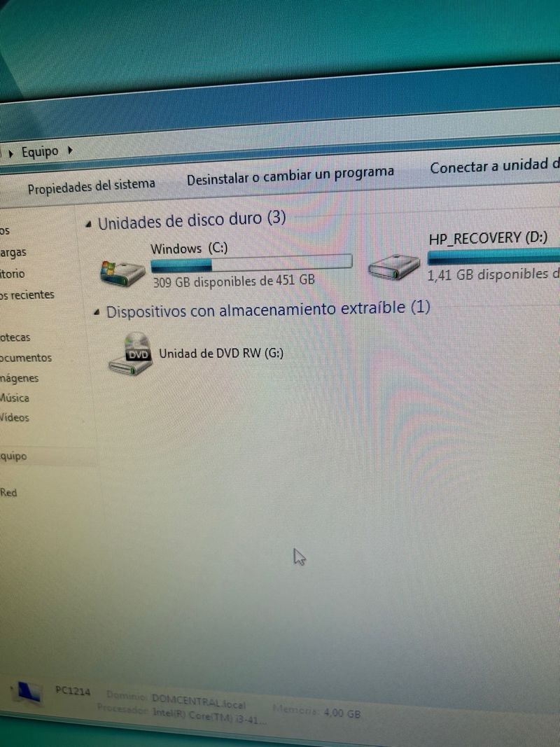 pc sobremesa i3 4gb ram hdd 500gb afbeelding 6