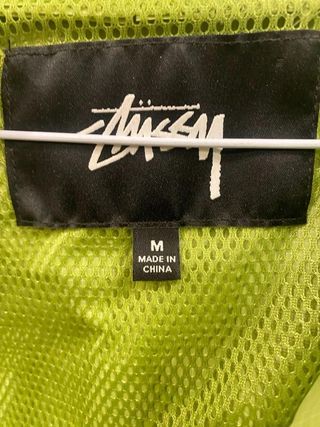 Stüssy Neon Lime Green Gorpcore 3M Reflective...