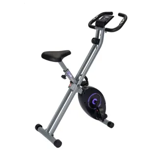 Bicicleta estática plegable magnética con pantalla