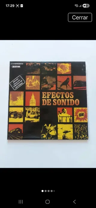 Vinile Effetti Sonori Diapason Circolo Lettori