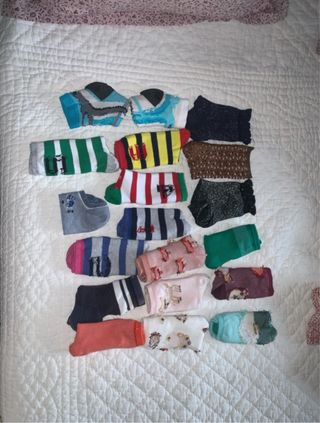 Pack calcetines niño/niña colores