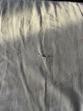 Reposapiés / Puf Ikea Blanco