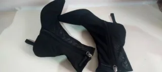 Botines de red Zara negros. Envio por inpost.