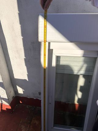 Ventana PVC Doble Cristal 128x100