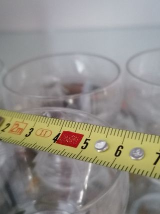 Bicchierini da liquore vintage in vetro