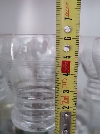 Bicchierini da liquore vintage in vetro