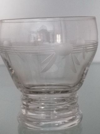 Bicchierini da liquore vintage in vetro