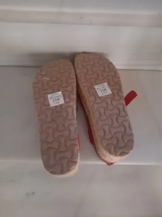 Sandalias plataforma rojas