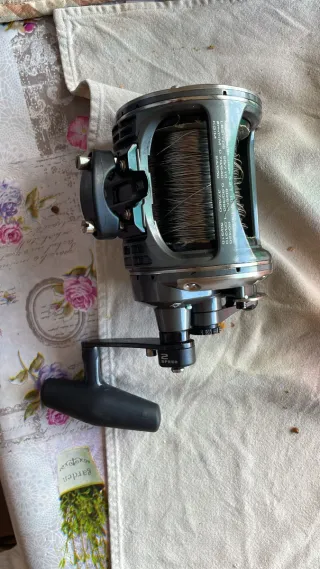 Mulinello pesca okuma 50 lb 2 speed makaira Traina