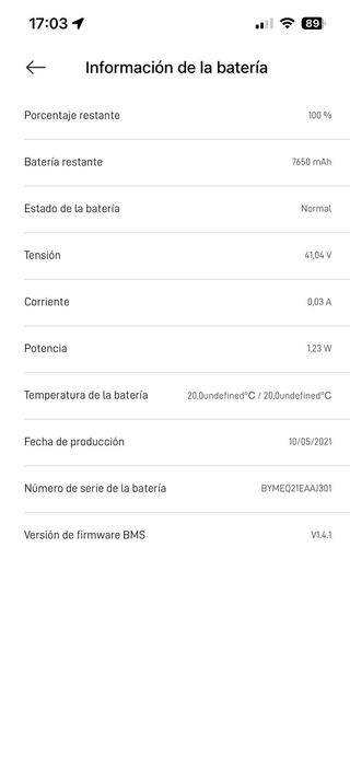 Patinete Xiaomi Mi 3 Negro