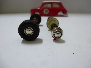 Scalextric UK EJES PARA COCHE REF. C7 MINI COOPER