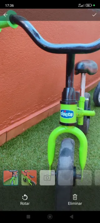 Bici de equilibrio Chicco sin pedales