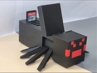 Soporte Nintendo Switch Diseño Araña Minecraft