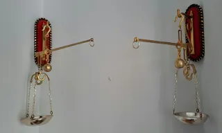 Balanza Romana Antigua Decorativa