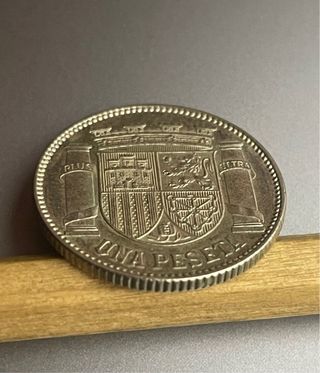 1 Peseta 1933, II República Española, *3 *4