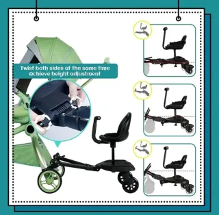 Patinete hermano Buggy Board Universal con asiento