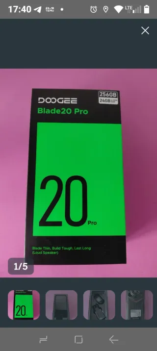 DOOGEE Blade 20 Pro 256GB