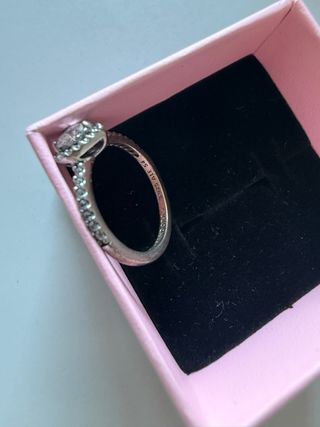 Anillo Pandora Corazón Plata