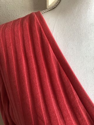 Vestido Zara nueco  Talla L color coral