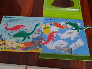 Jugamos con Dinosaurios: Libro y Puzzle