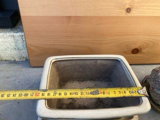 Vaso para bonsai em cerâmica