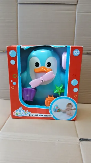 Pinguino gioco acqua bagnetto Carousel