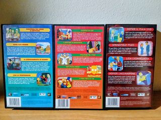 6 VHS The Simpsons - Italiani