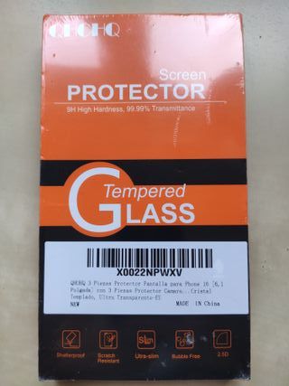 Protettore Schermo QHOHQ per iPhone 16 (6.1)