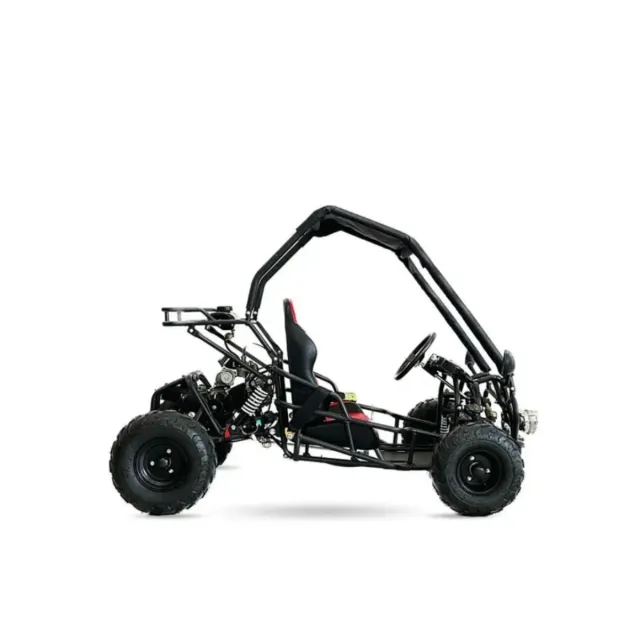 Buggy todoterreno rojo y negro