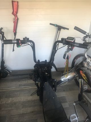 Moto Eléctrica Scooter Negra citycoco 60v