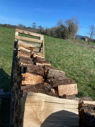 Leña para chimenea o estufa