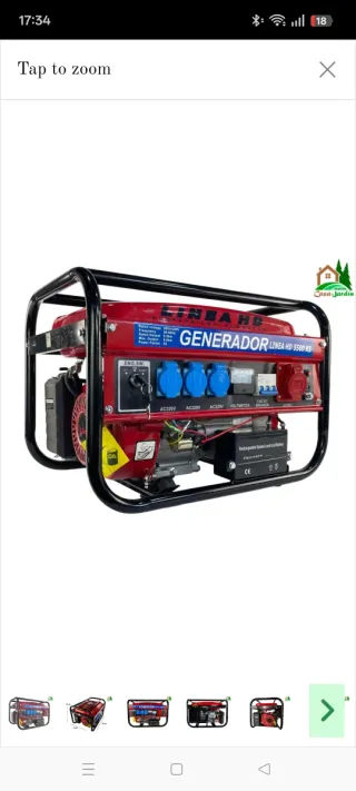 Generador Eléctrico LINEA HD 380V/220V