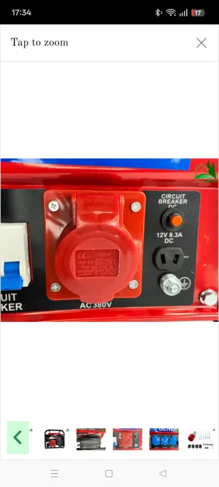 Generador Eléctrico LINEA HD 380V/220V