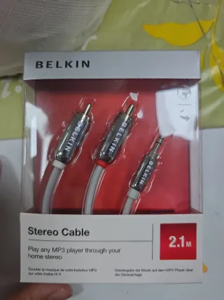 Cable Stereo Belkin 2.1m MP3 a Estéreo