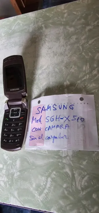 Samsung SGH-X510 con cámara