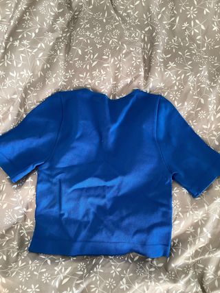 Top deportivo azul eléctrico Primark Talla S