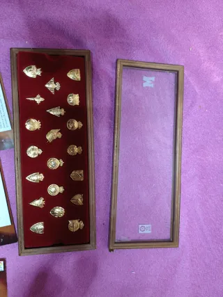 Lote Pines Chapado Oro Equipos Futbol M