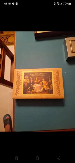 Scatola porta carte da gioco in legno