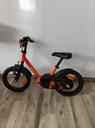 Bicicleta infantil Btwin naranja