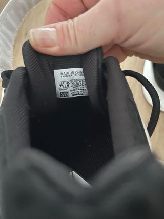 Zapatillas Halterofilia Negras y Blancas