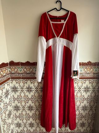 Vestido Medieval Ines Antelina Talla L