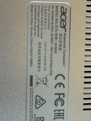 Ordenador portátil Acer Aspire N19H2