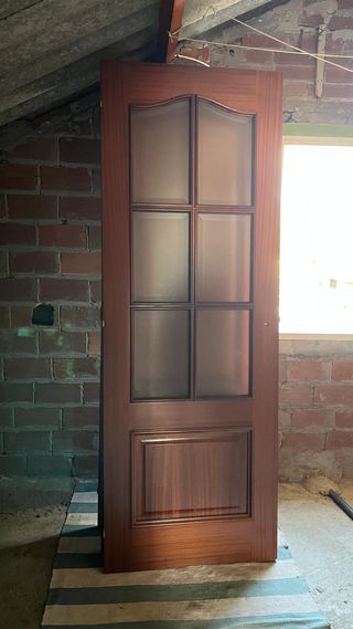 Puerta interior madera