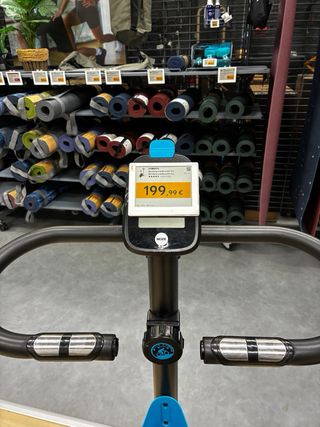 Bicicleta Estática Negra