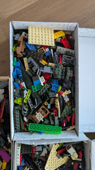 Lote 3kg Bloques Construcción (No Original)