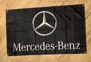 Bandiera grande Mercedes-Benz