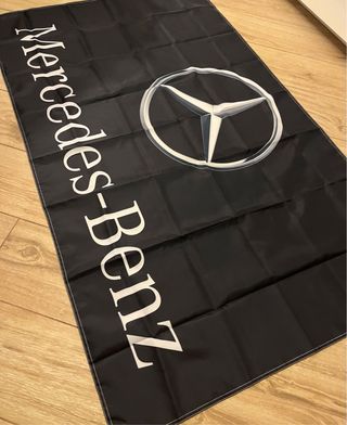 Bandiera grande Mercedes-Benz