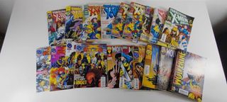 Lote 19 Revistas Marvel X-Men e Wolverine PT